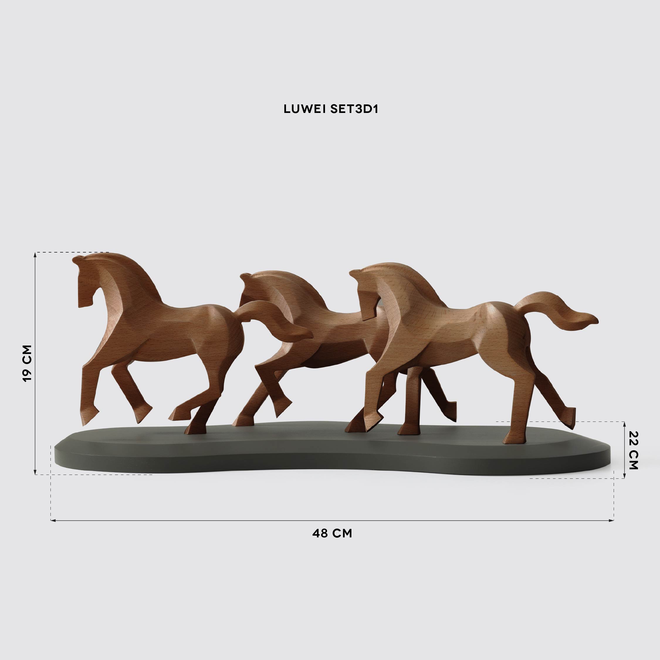 LUWEI horse sculpture