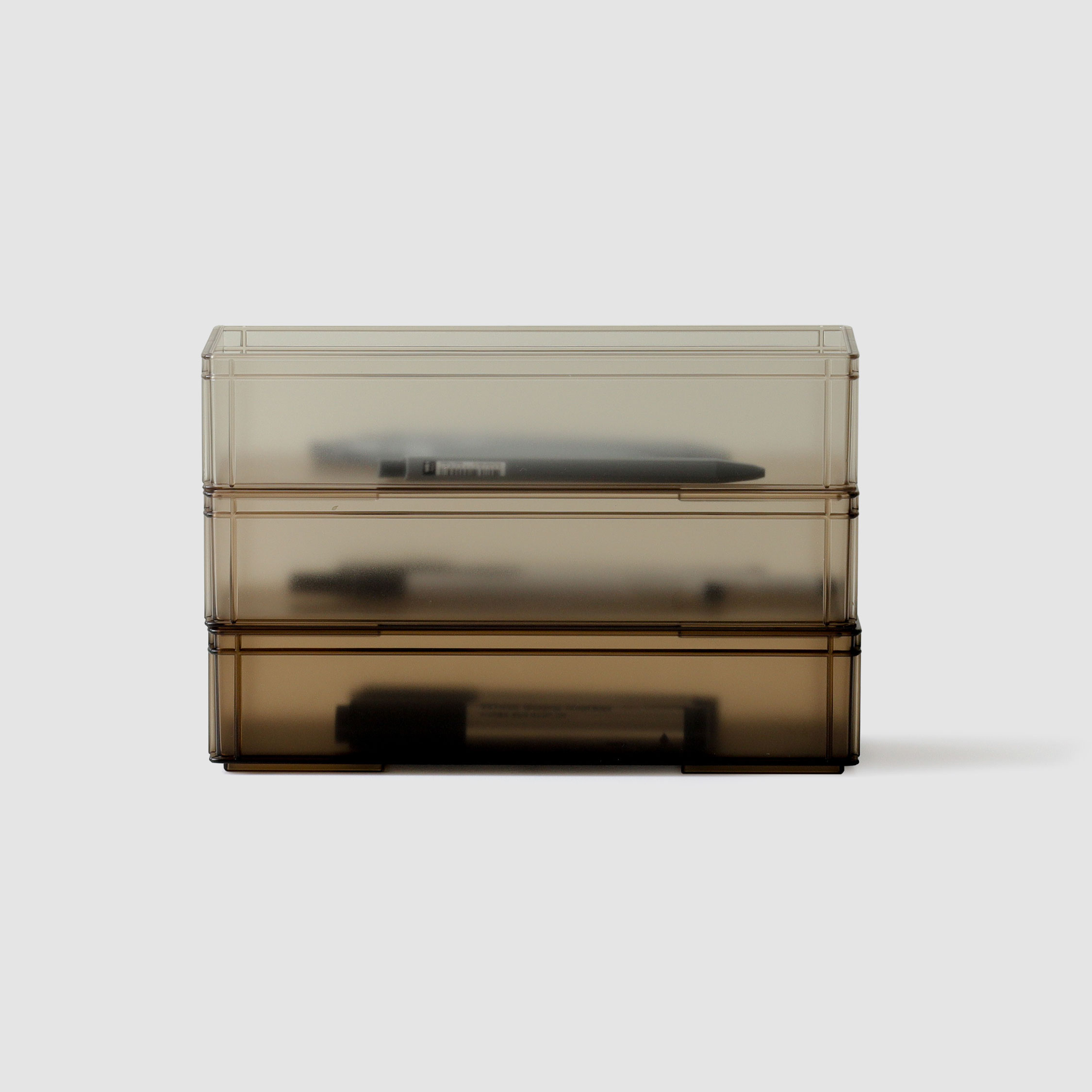 NNIK I Brown Stackable I storage Box