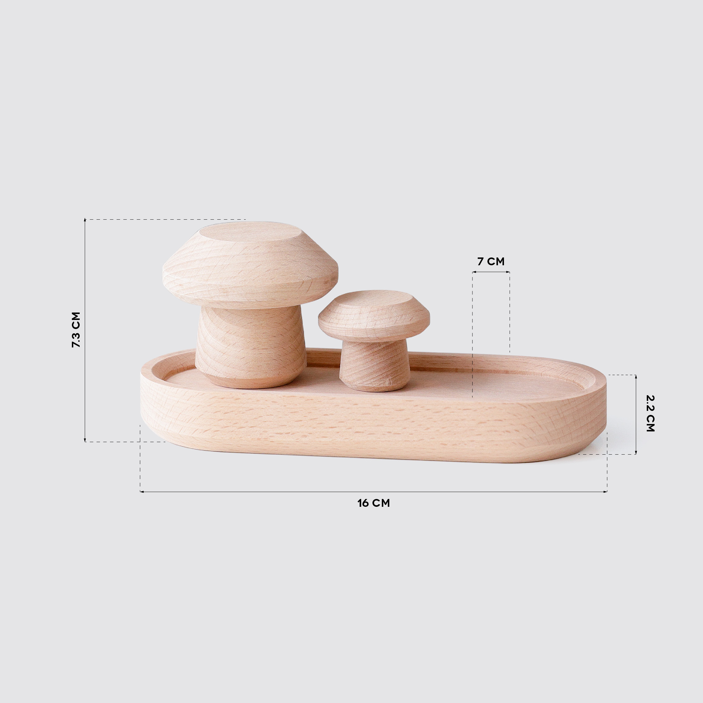 BOBBY Mini Tray Aromatic Wood Kit