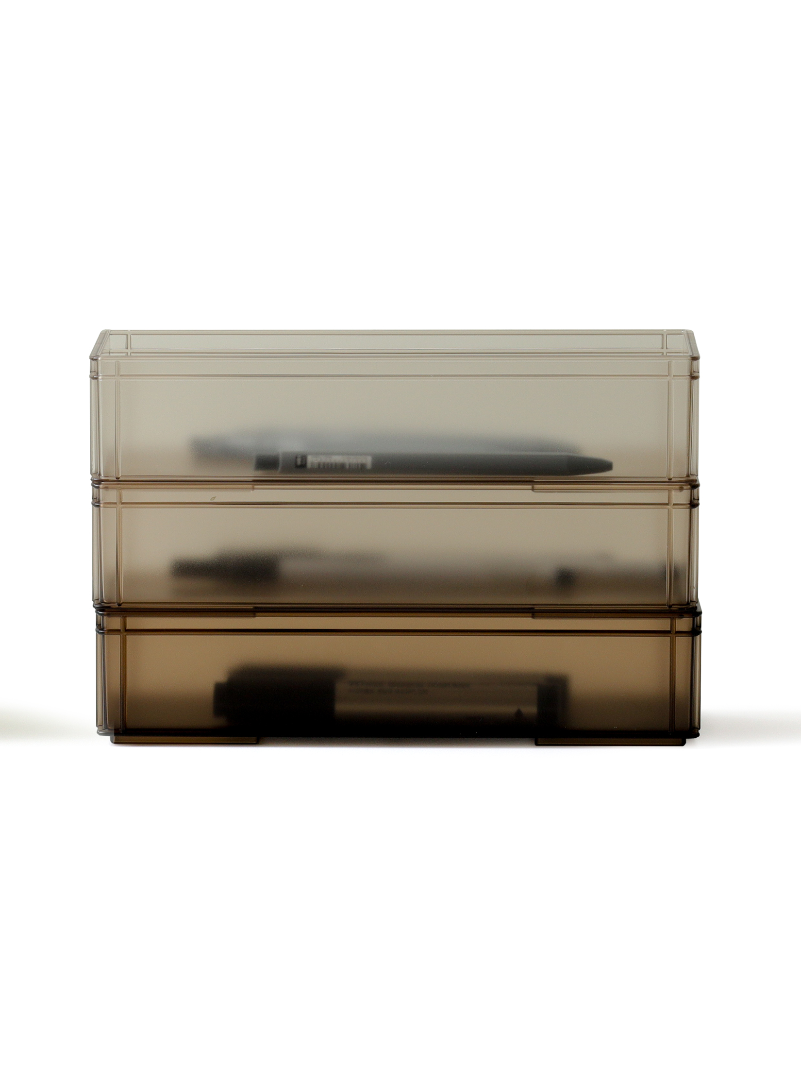 NNIK I Brown Stackable I storage Box