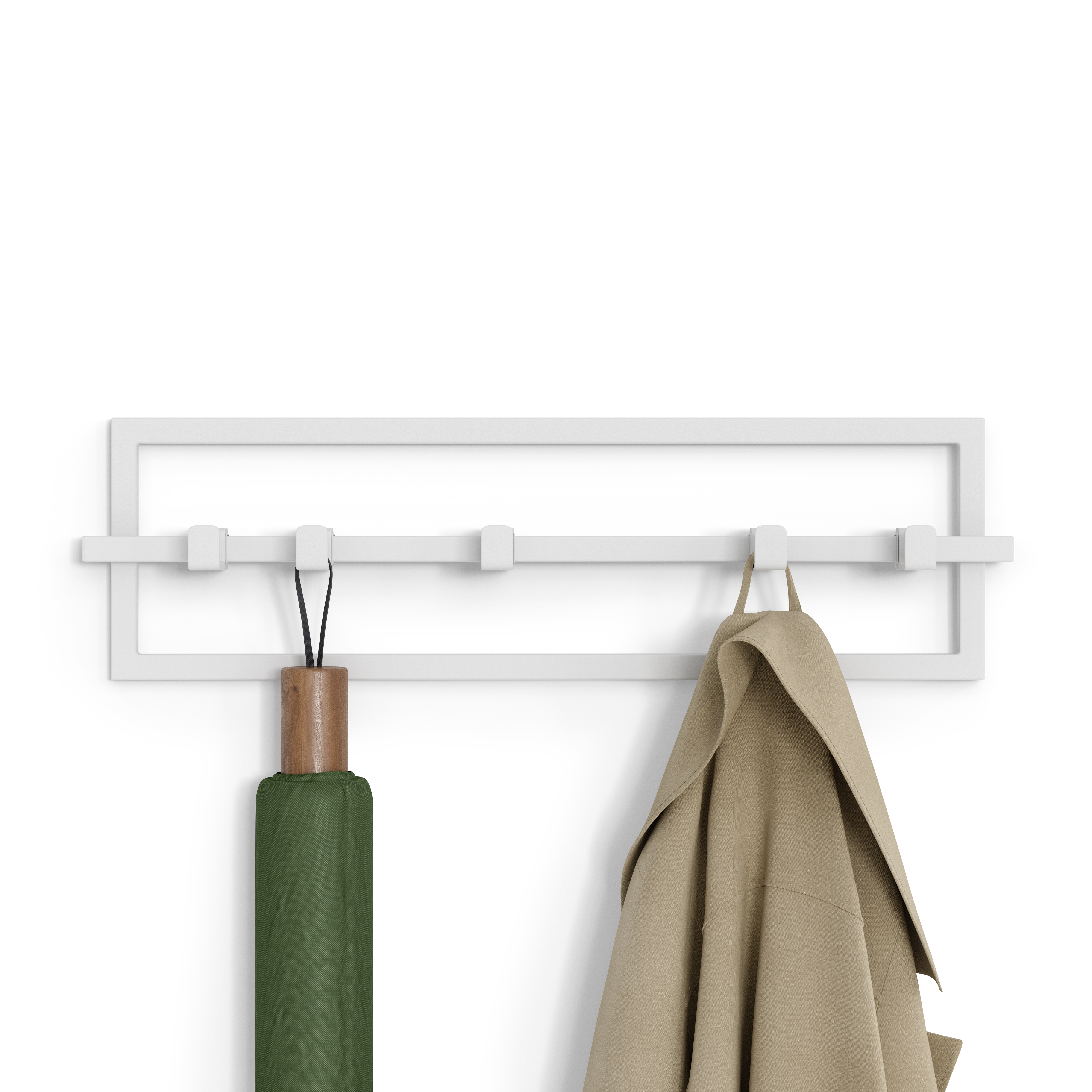 UMBRA CUBIKO 5 HOOK WHITE