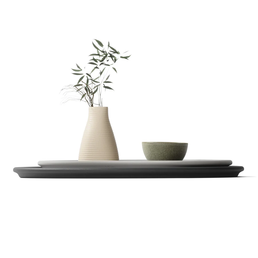 UMBRA HUB SERVING TRAYS, SET OF 2