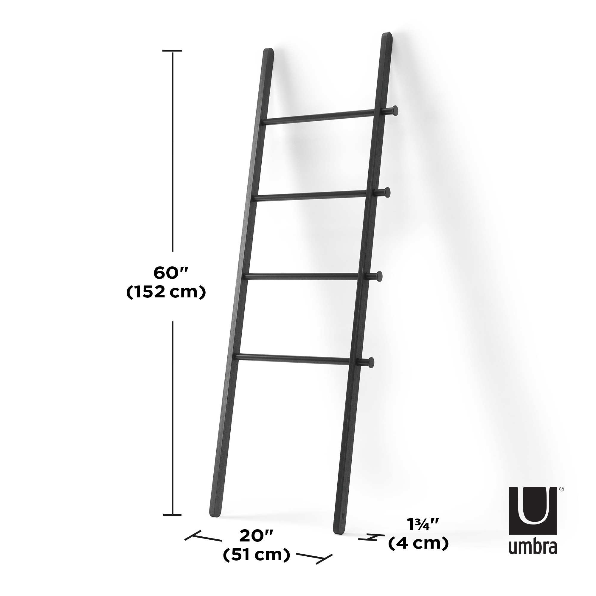 UMBRA LEANA LADDER KD BLACK