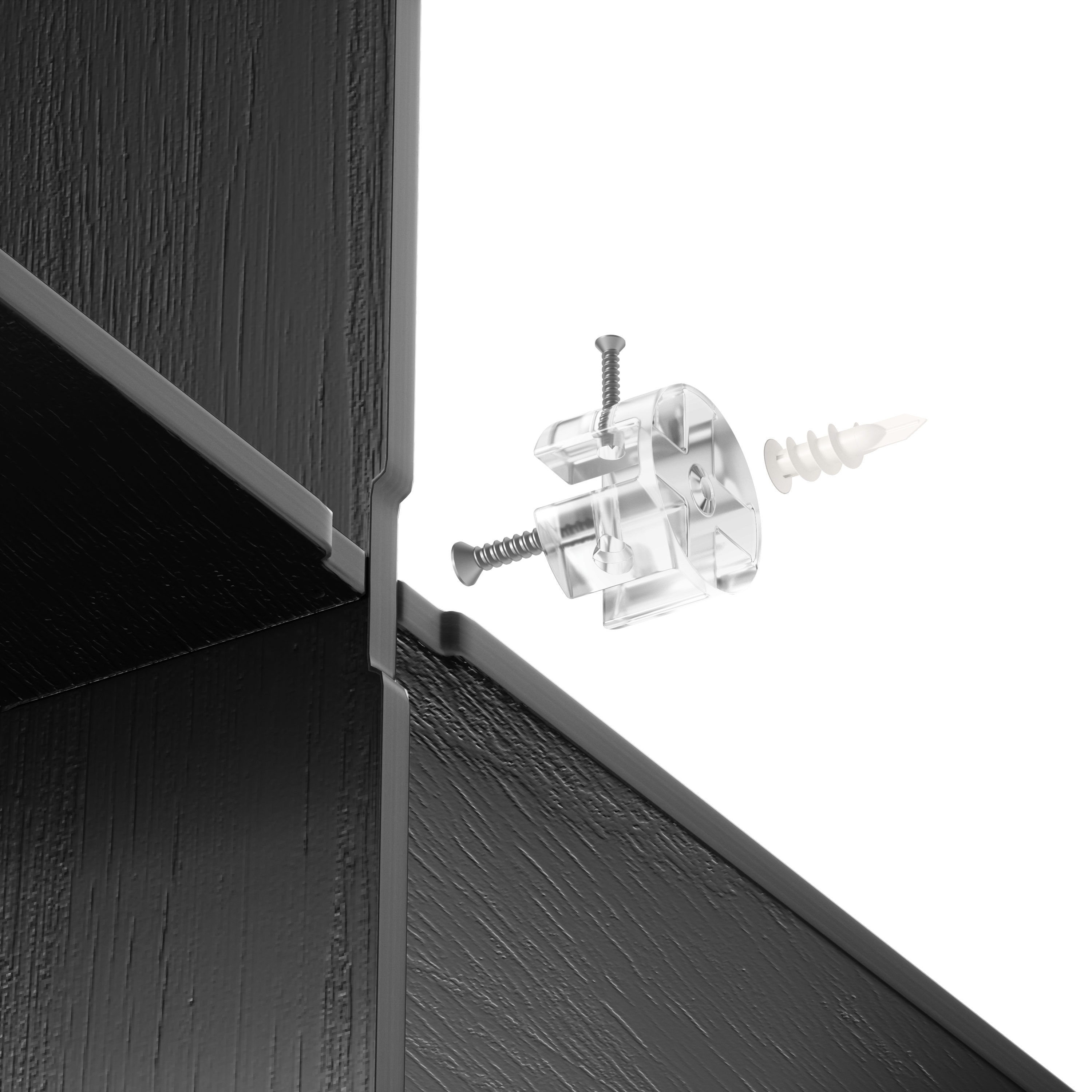 UMBRA MONTAGE SHELF BLACK