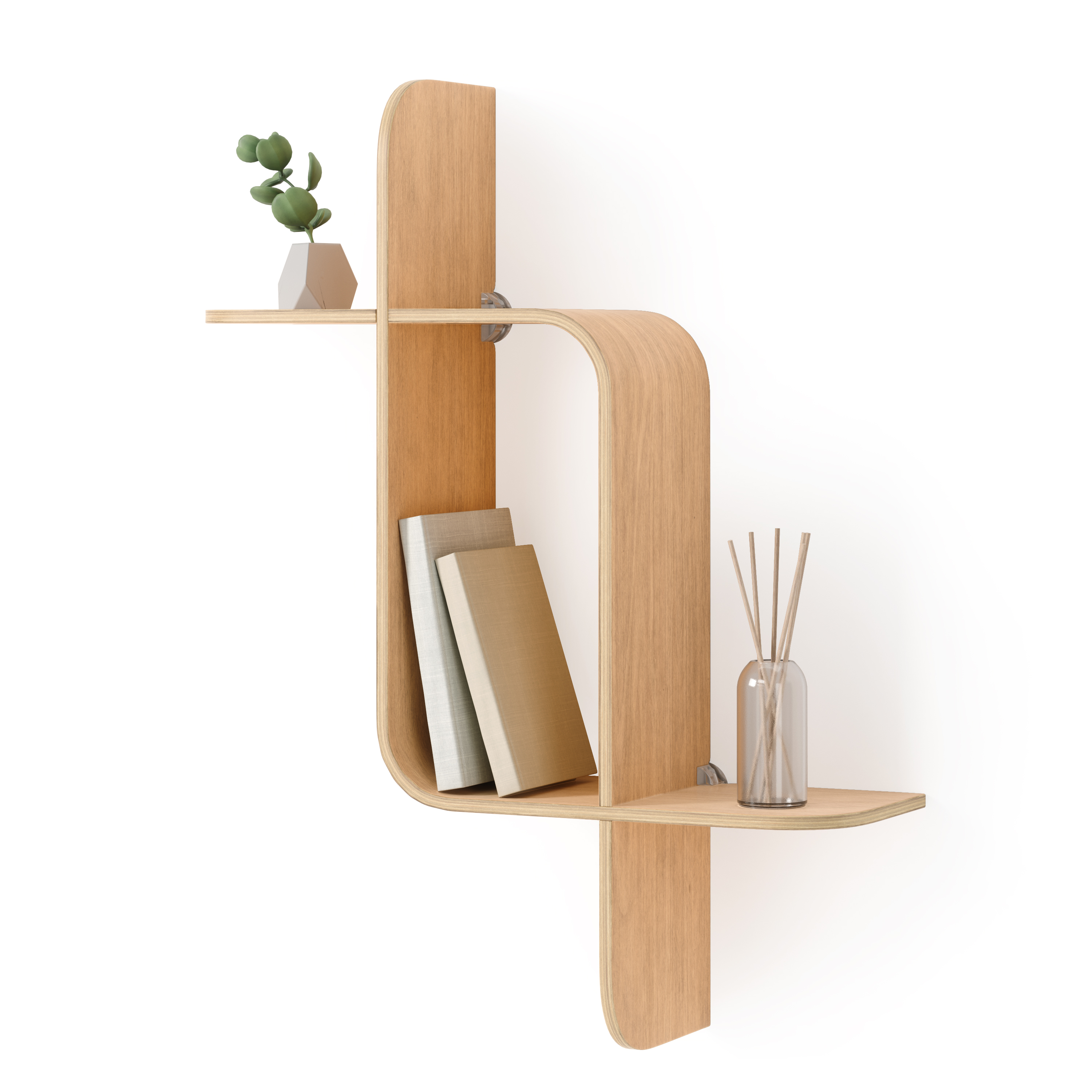 UMBRA MONTAGE SHELF Natural