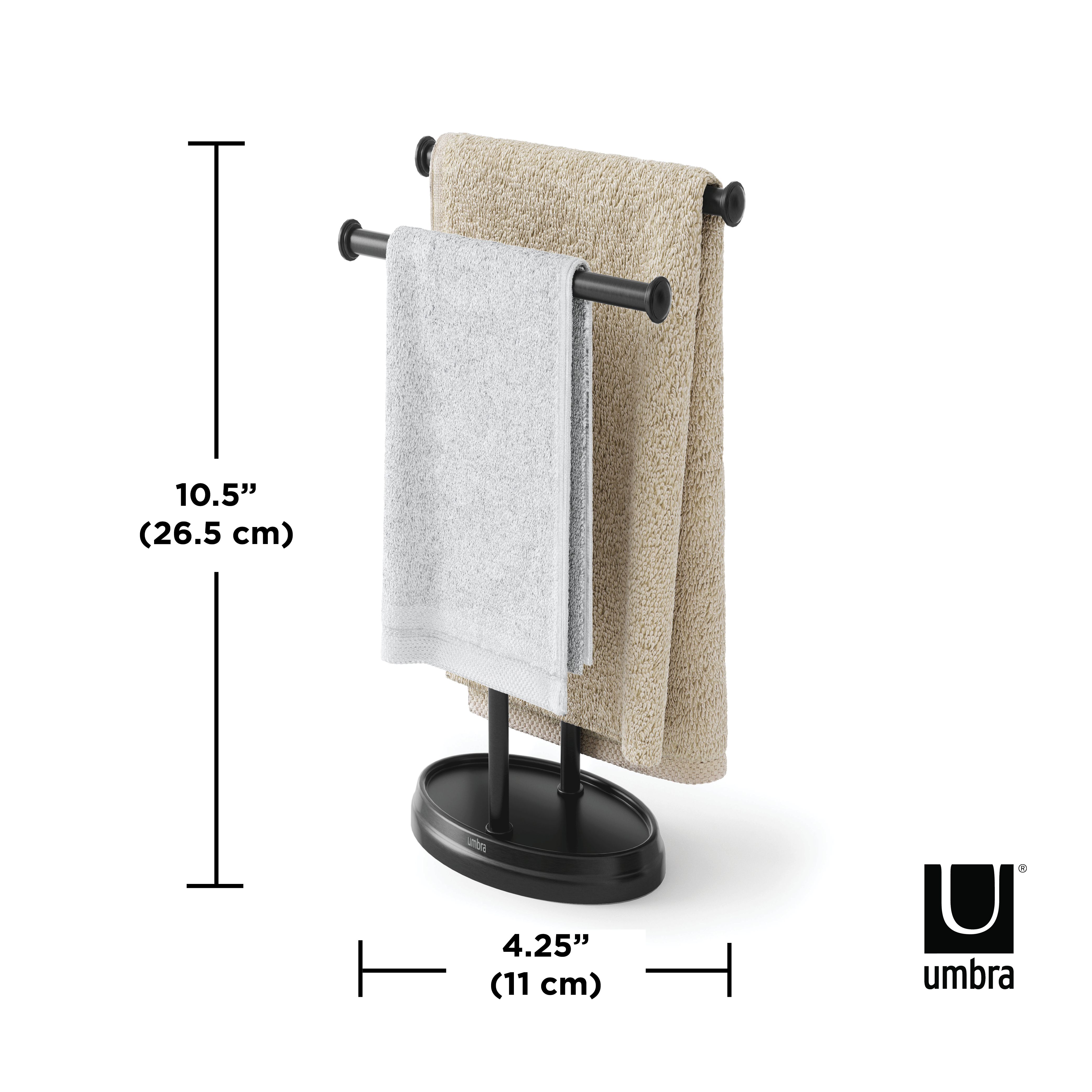 UMBRA PALM TOWEL TREE KD BLACK