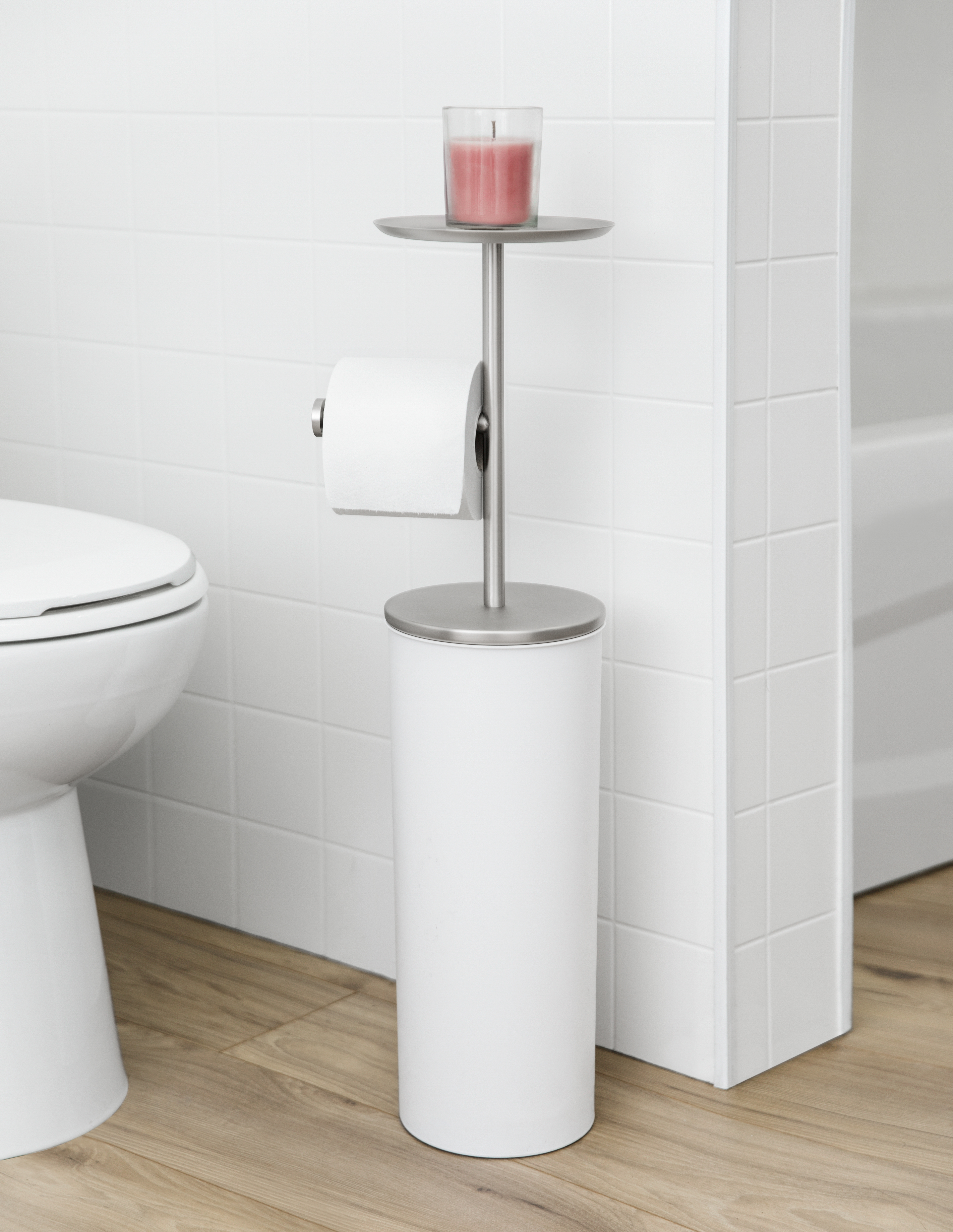UMBRA Portaloo TP Stand WH/NK