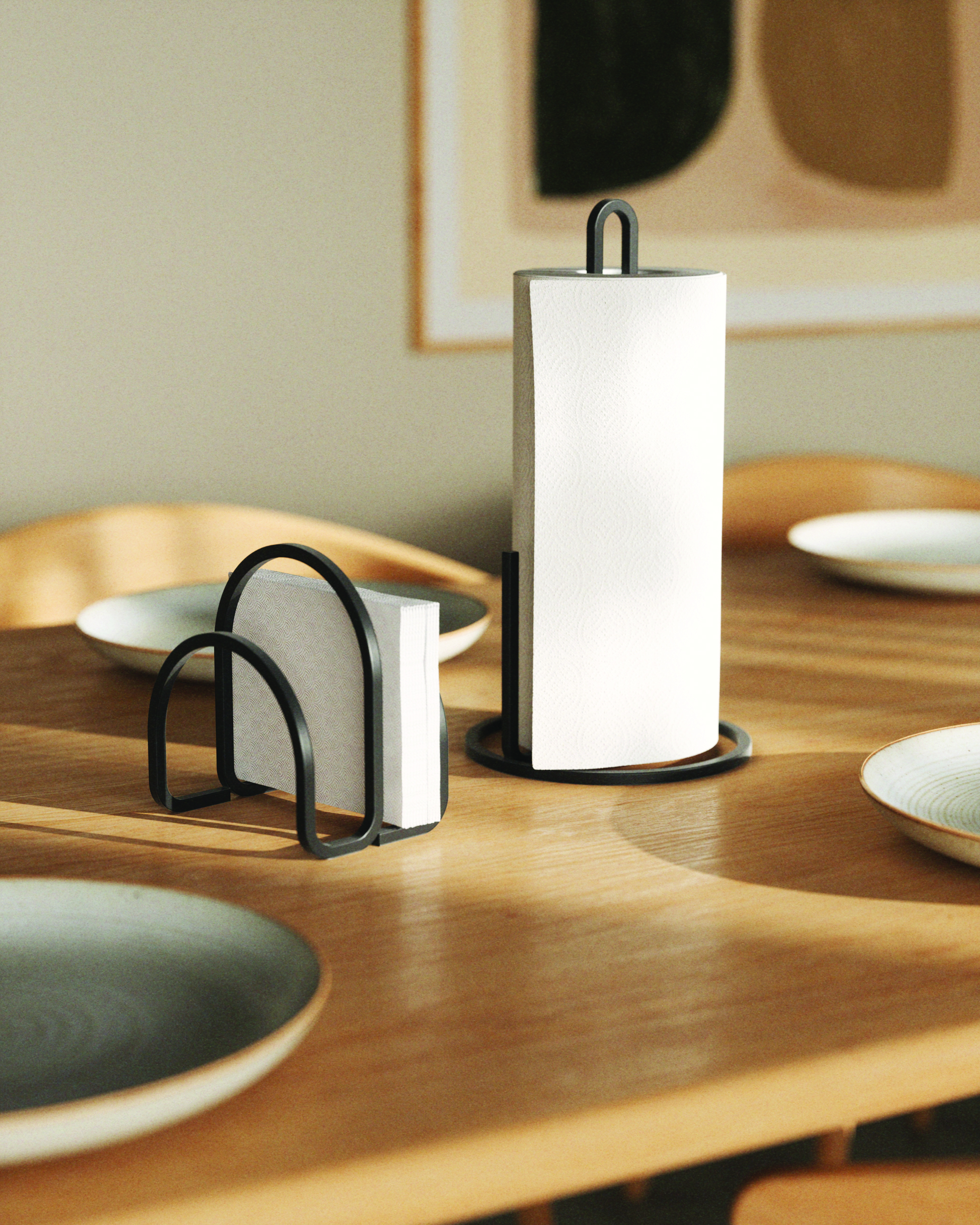 UMBRA SQUIRE NAPKIN HOLDER BLACK
