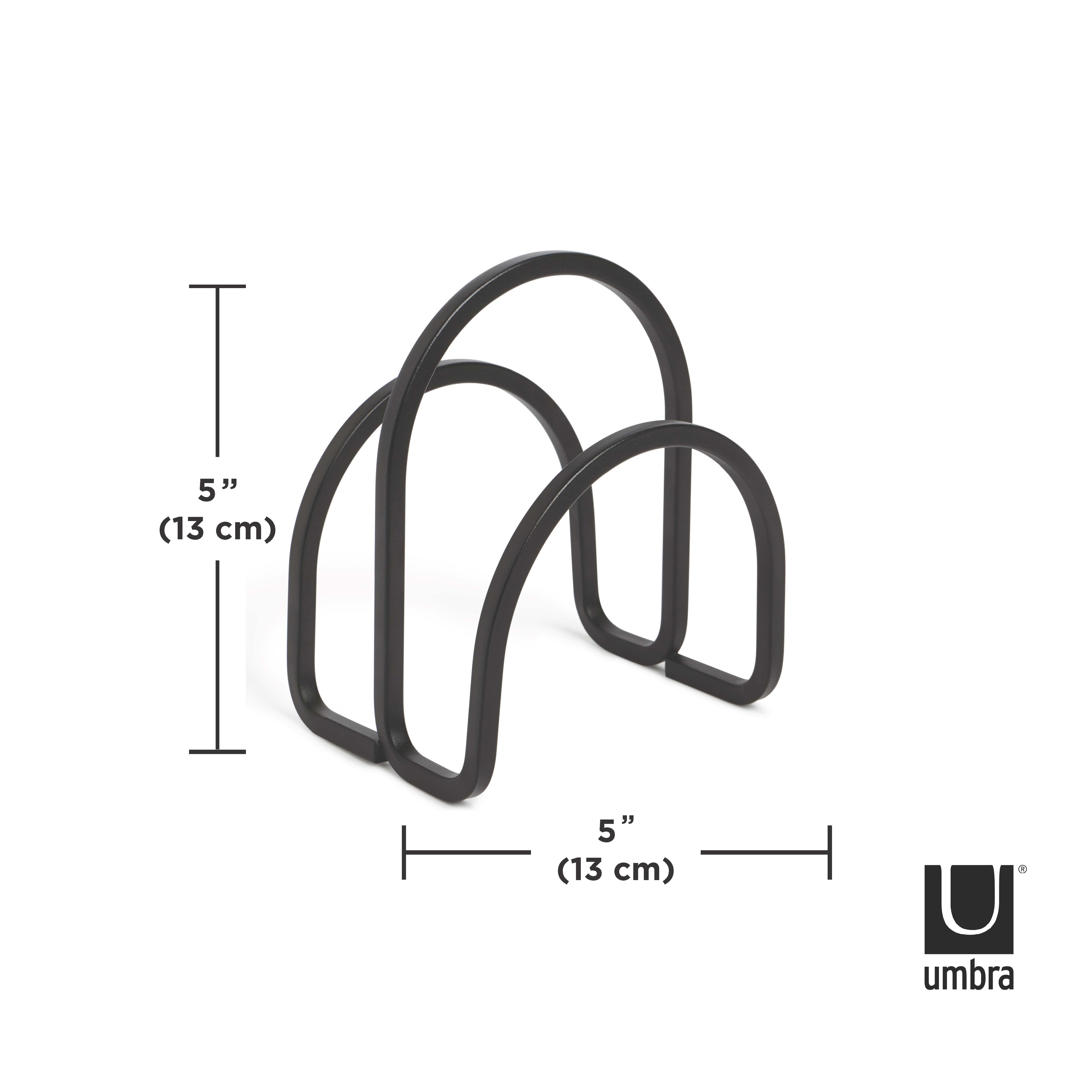 UMBRA SQUIRE NAPKIN HOLDER BLACK