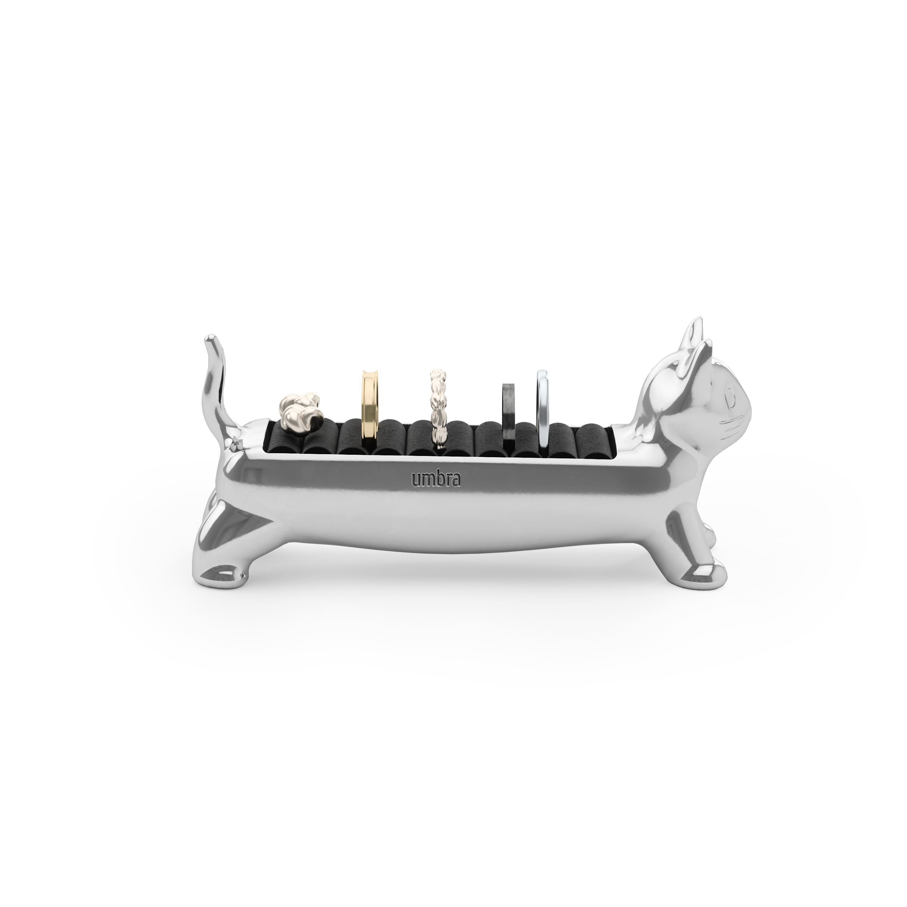 Umbra Ali Cat Ring Holder Chrome