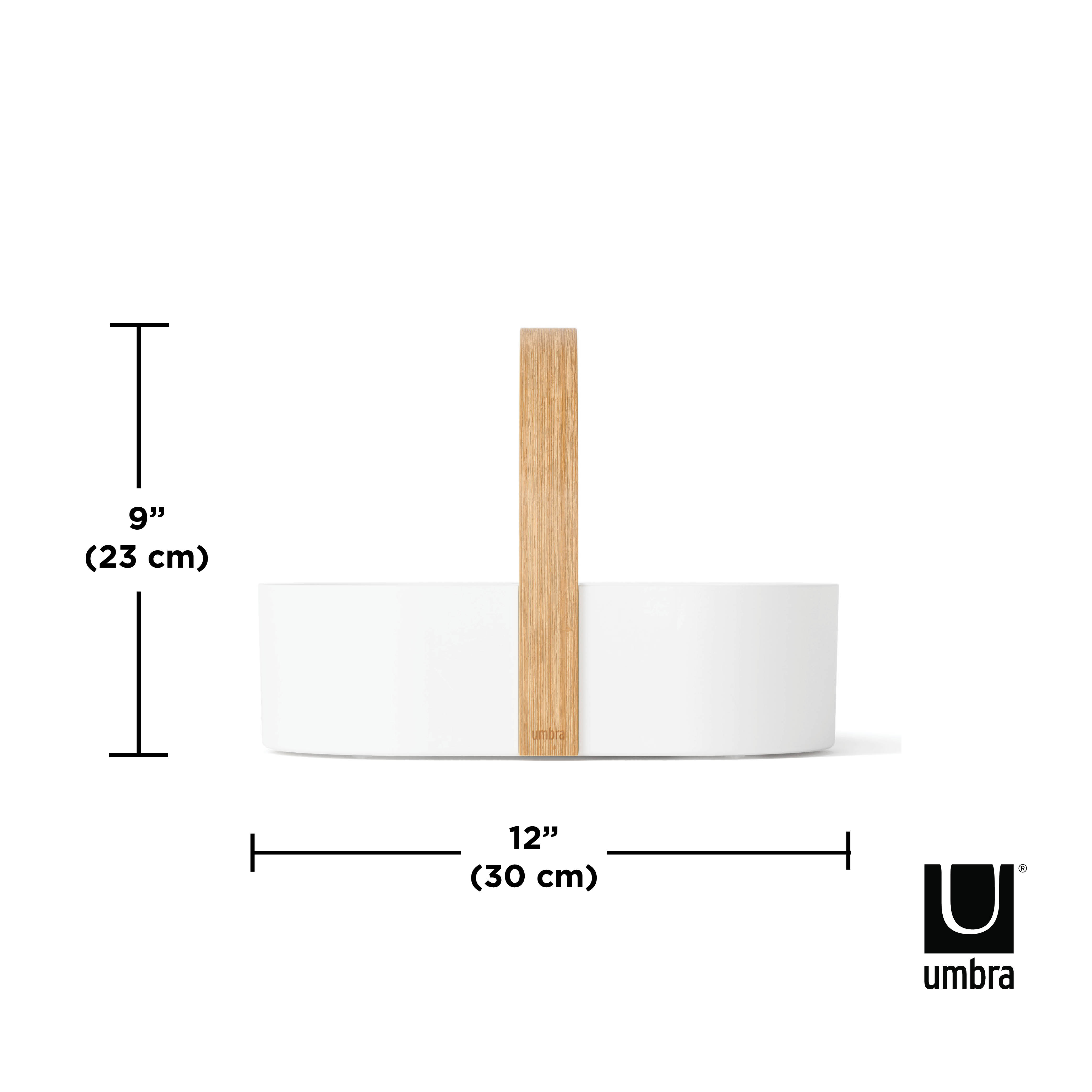 PXUB: Umbra BELLWOOD CADDY WHT/NAT