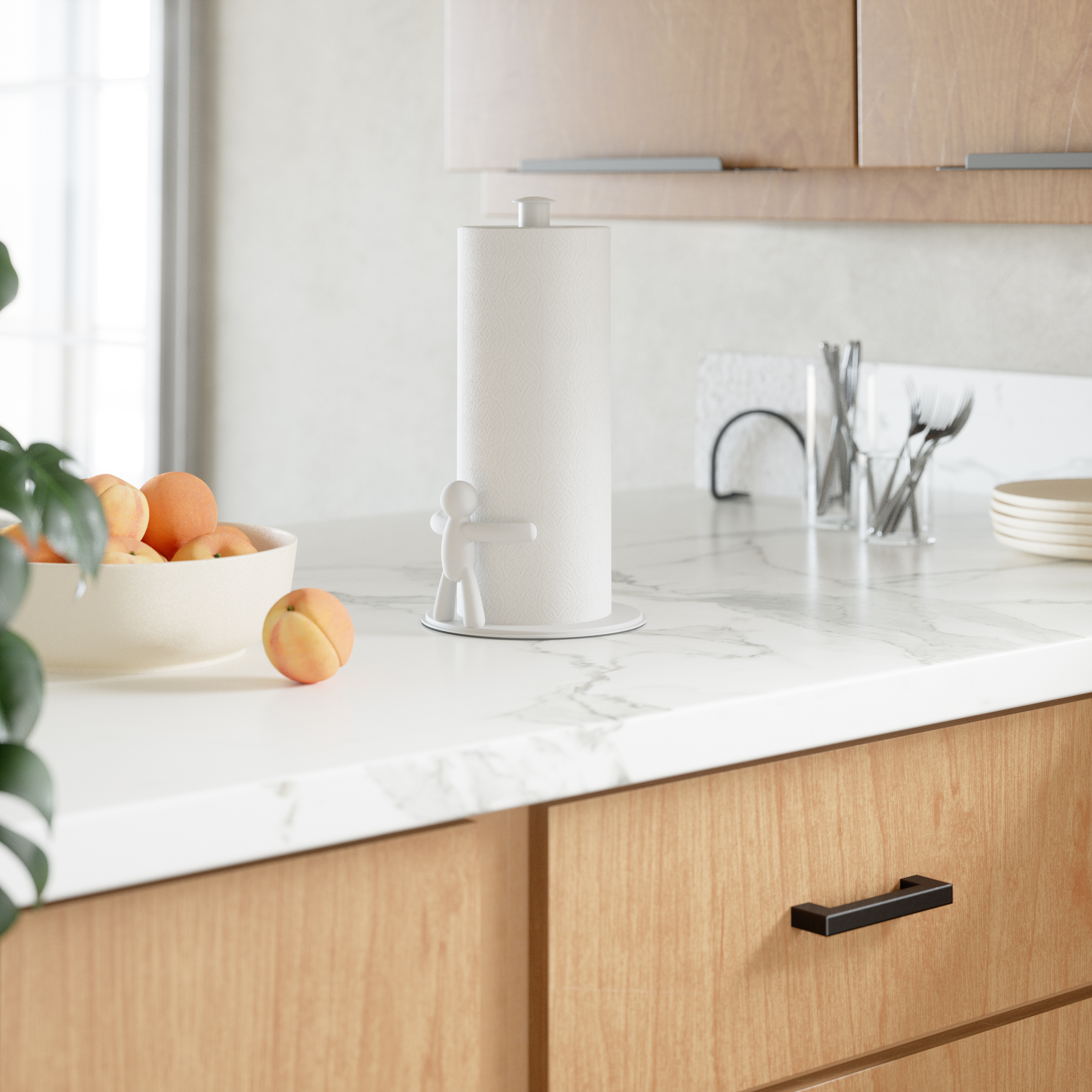 PXUB: Umbra BUDDY PAPER TWL HLDR KD WHITE