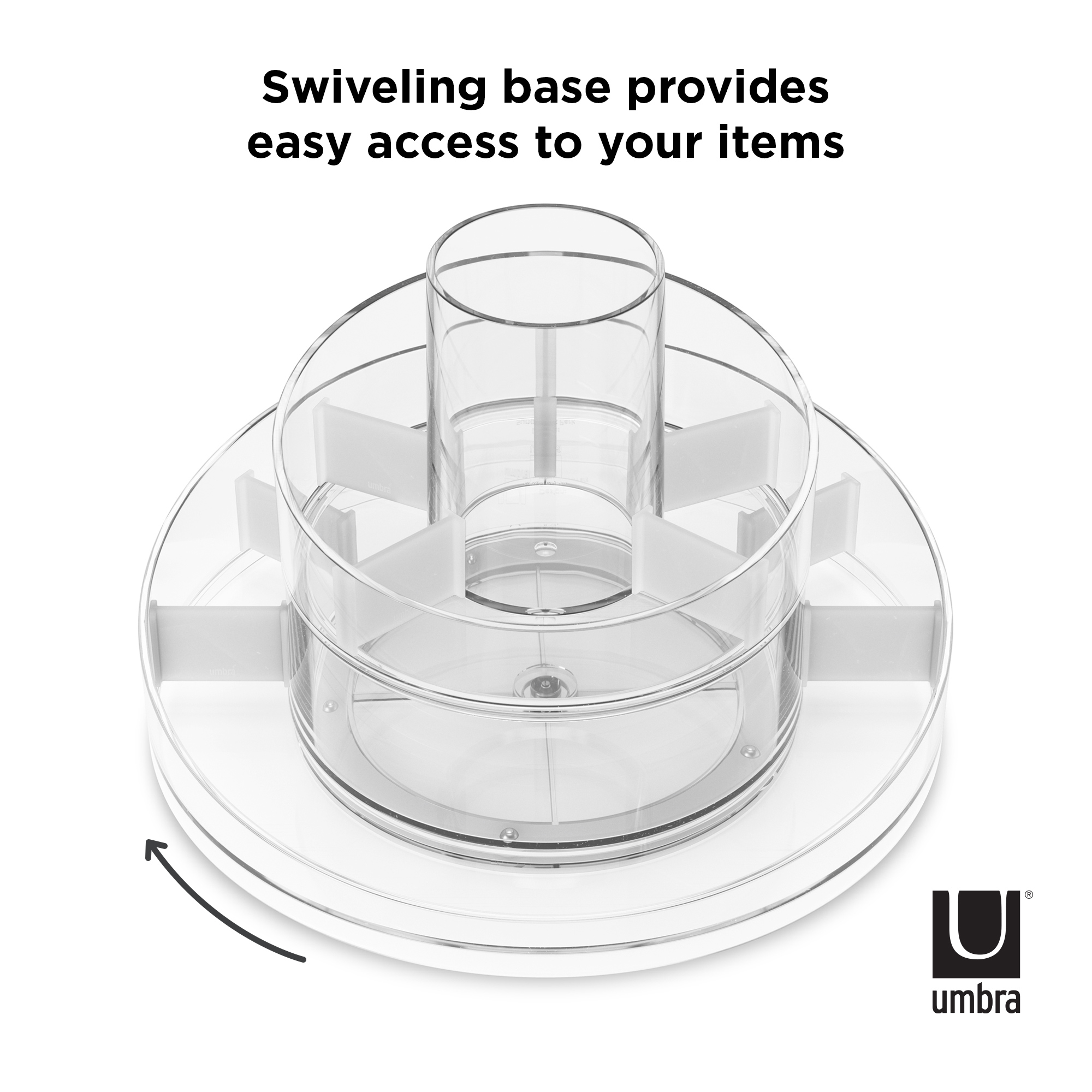 PXUB: Umbra CASCADA ORGANIZER CLEAR