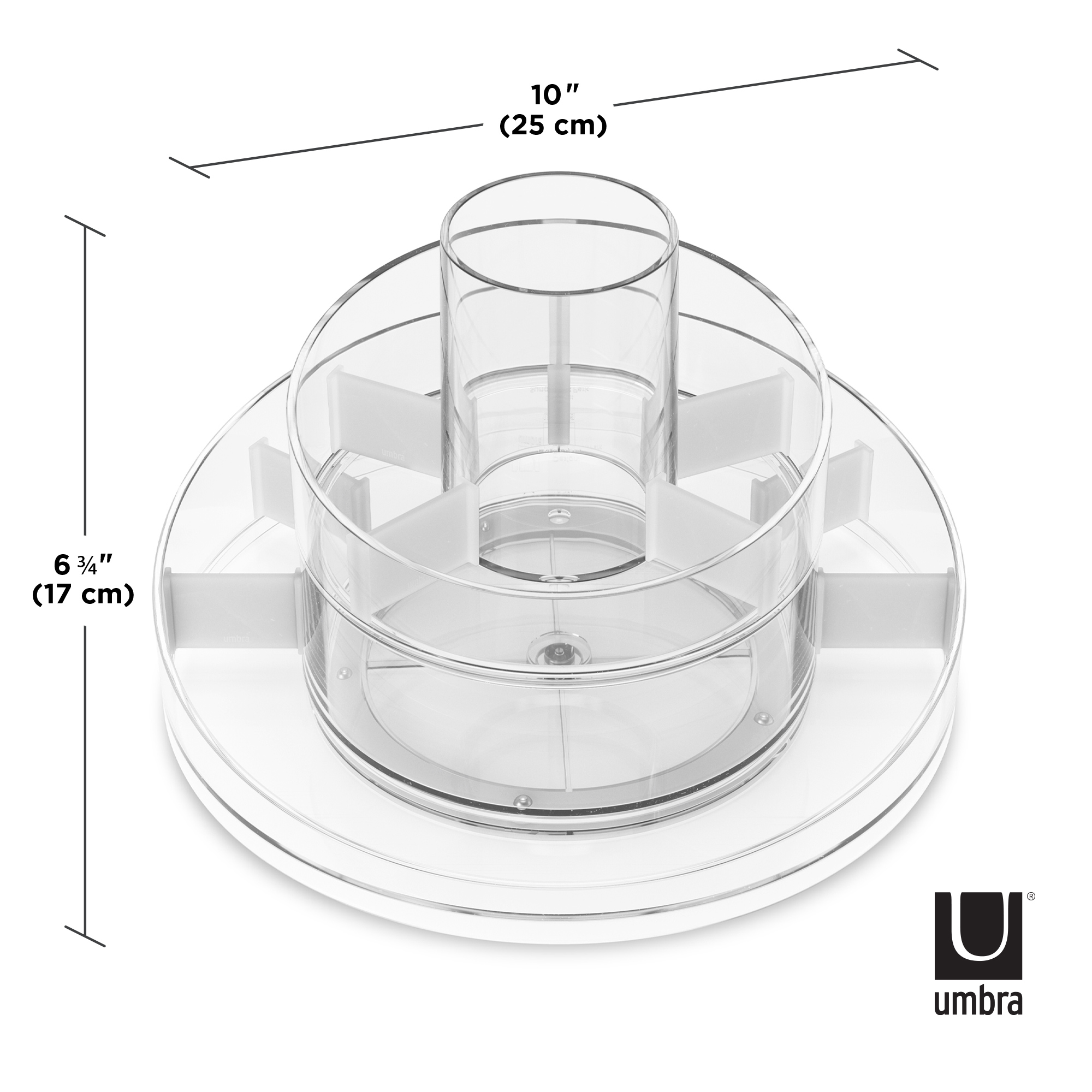 PXUB: Umbra CASCADA ORGANIZER CLEAR