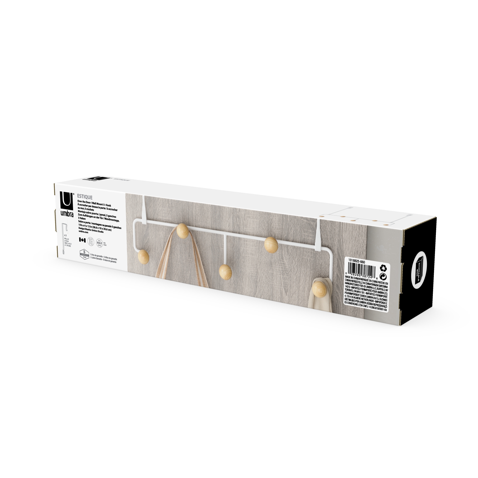 PXUB: Umbra ESTIQUE OTD HOOK WHITE