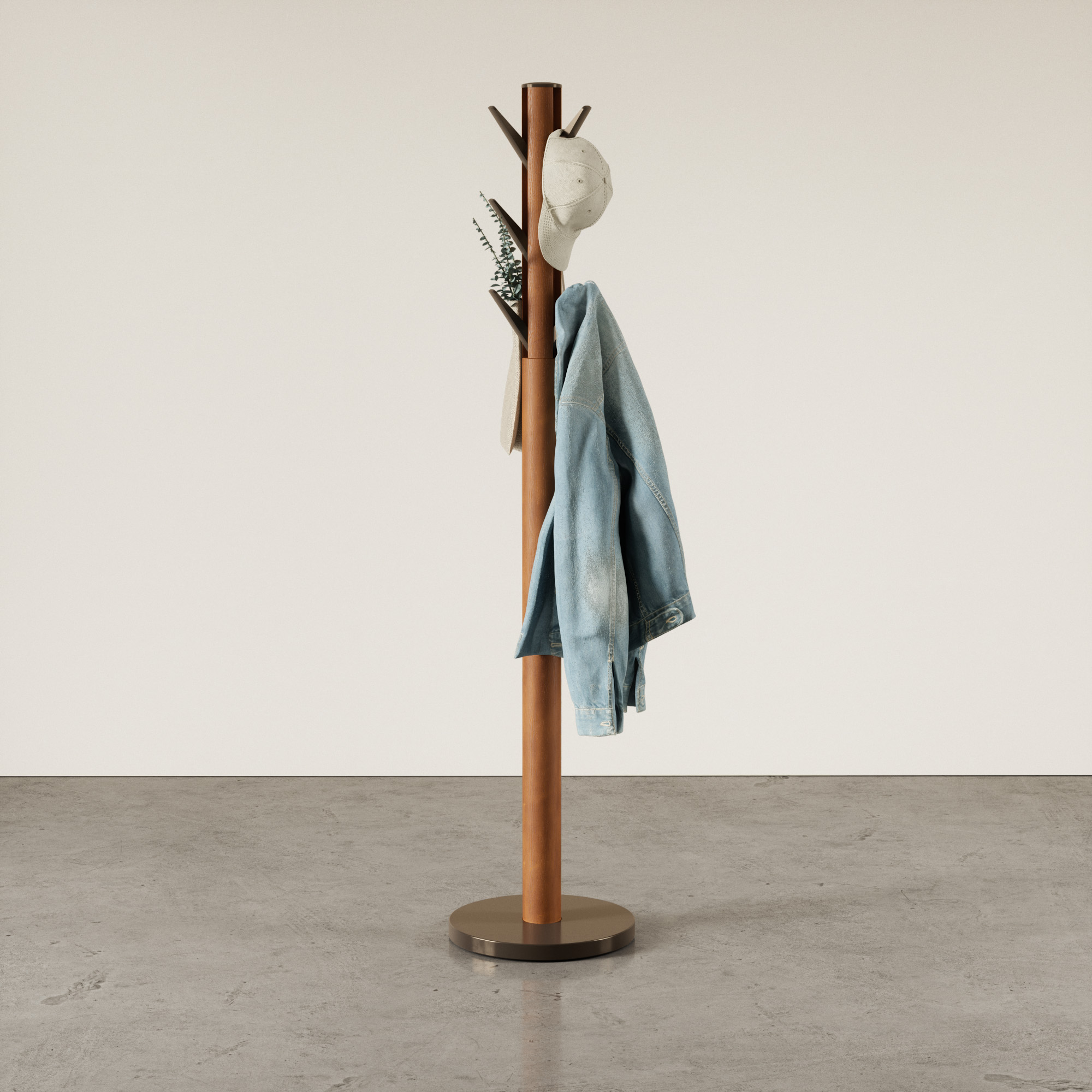 PXUB: Umbra FLAPPER COAT RACK LT WL/WG