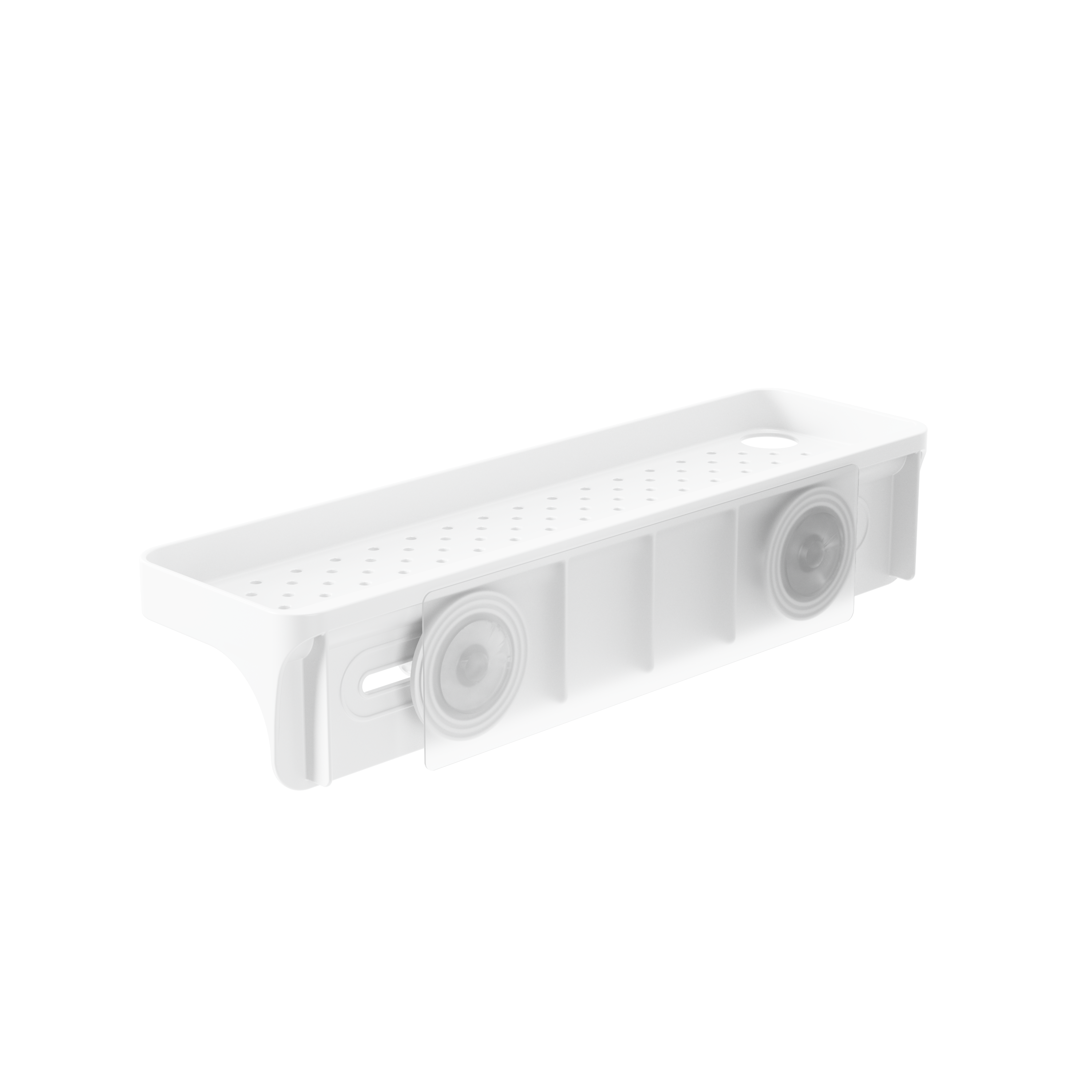 PXUB : Umbra FLEX ADHESIVE SHELF l White l