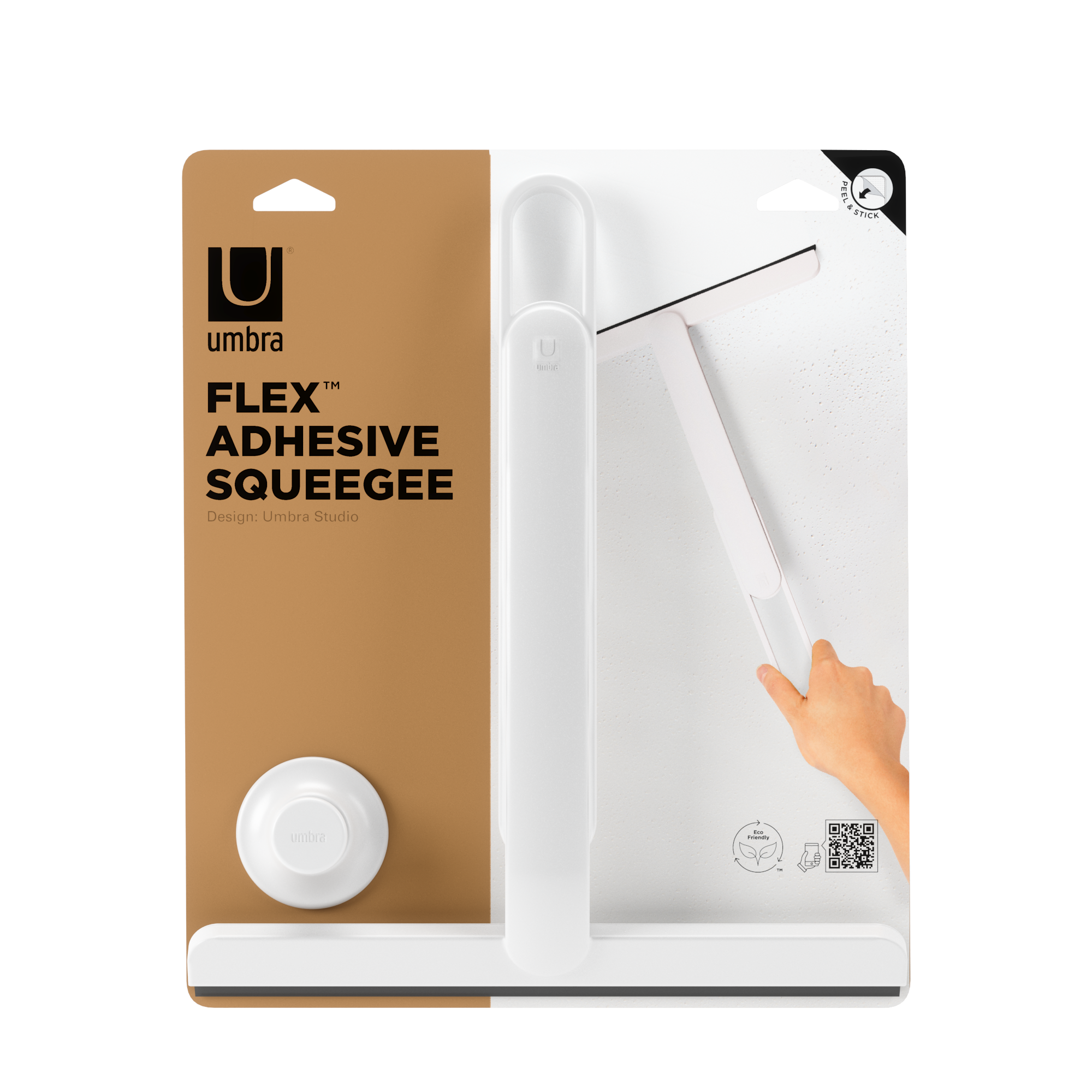 PXUB : Umbra FLEX ADHESIVE SQUEEGEE l White l