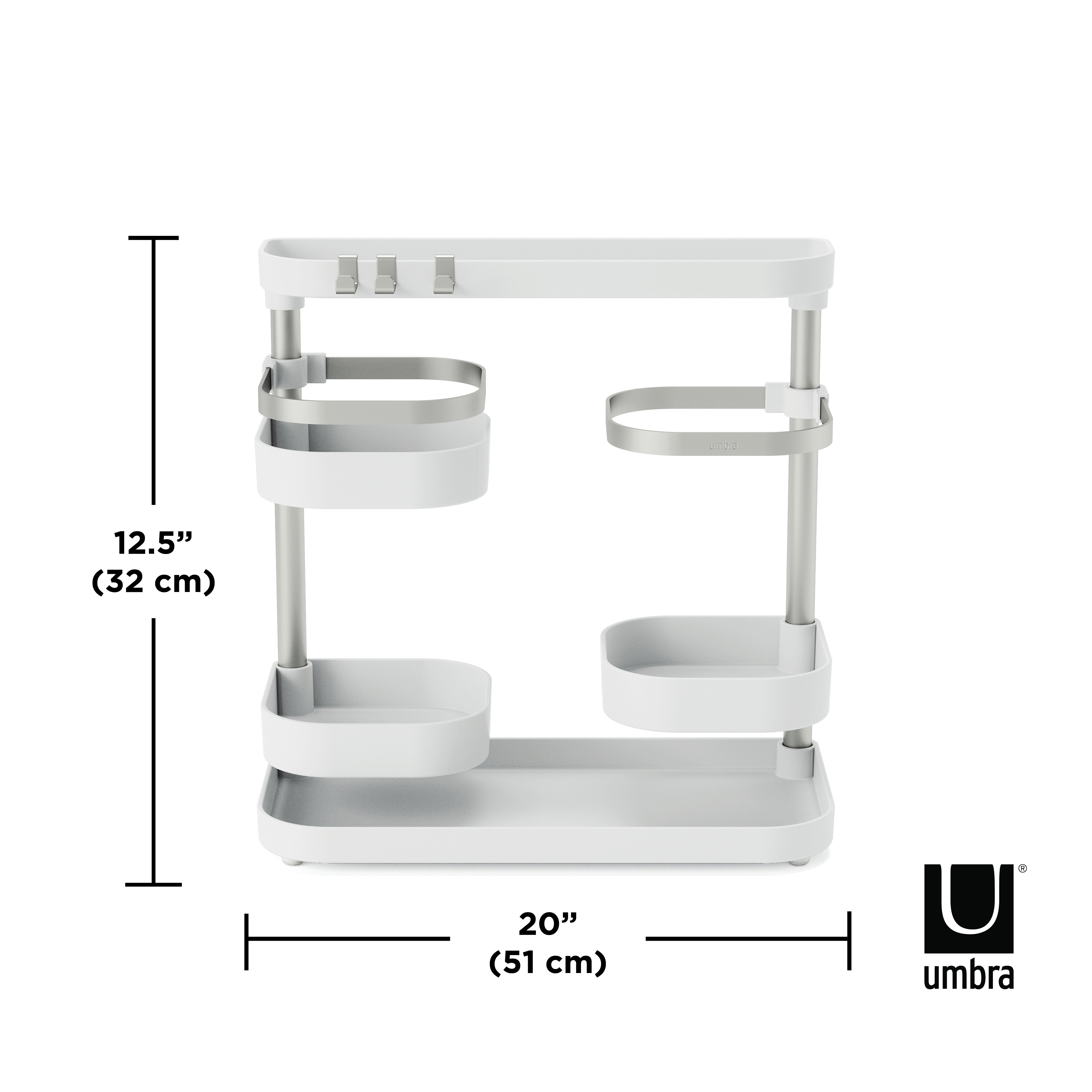 PXUB: Umbra HOLSTER MULTI-LEVEL ORG WHT/NKL