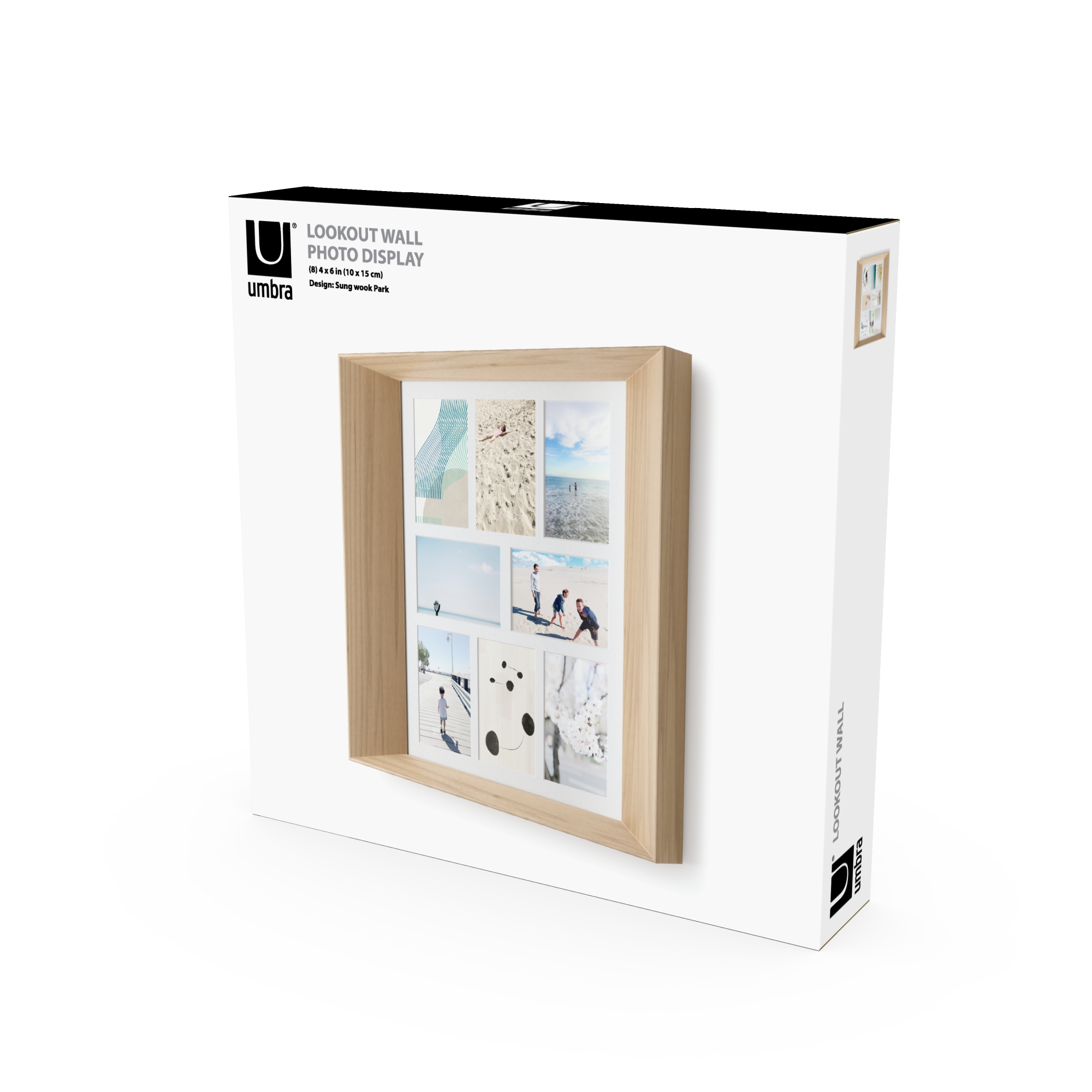 PXUB: Umbra LOOKOUT WALL PD Multi4x6 NATURAL