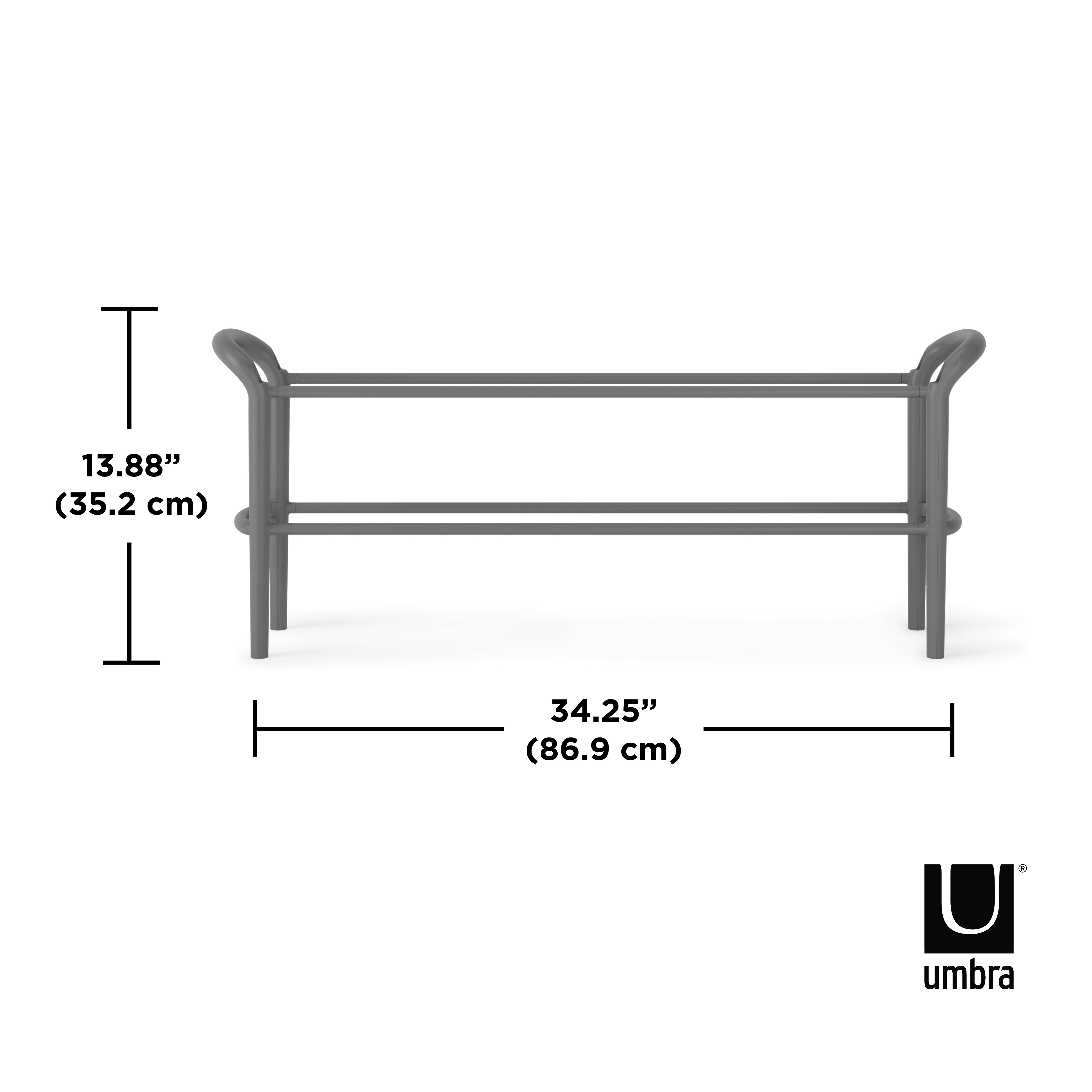 PXUB: Umbra SHOESTACK CHARCOAL