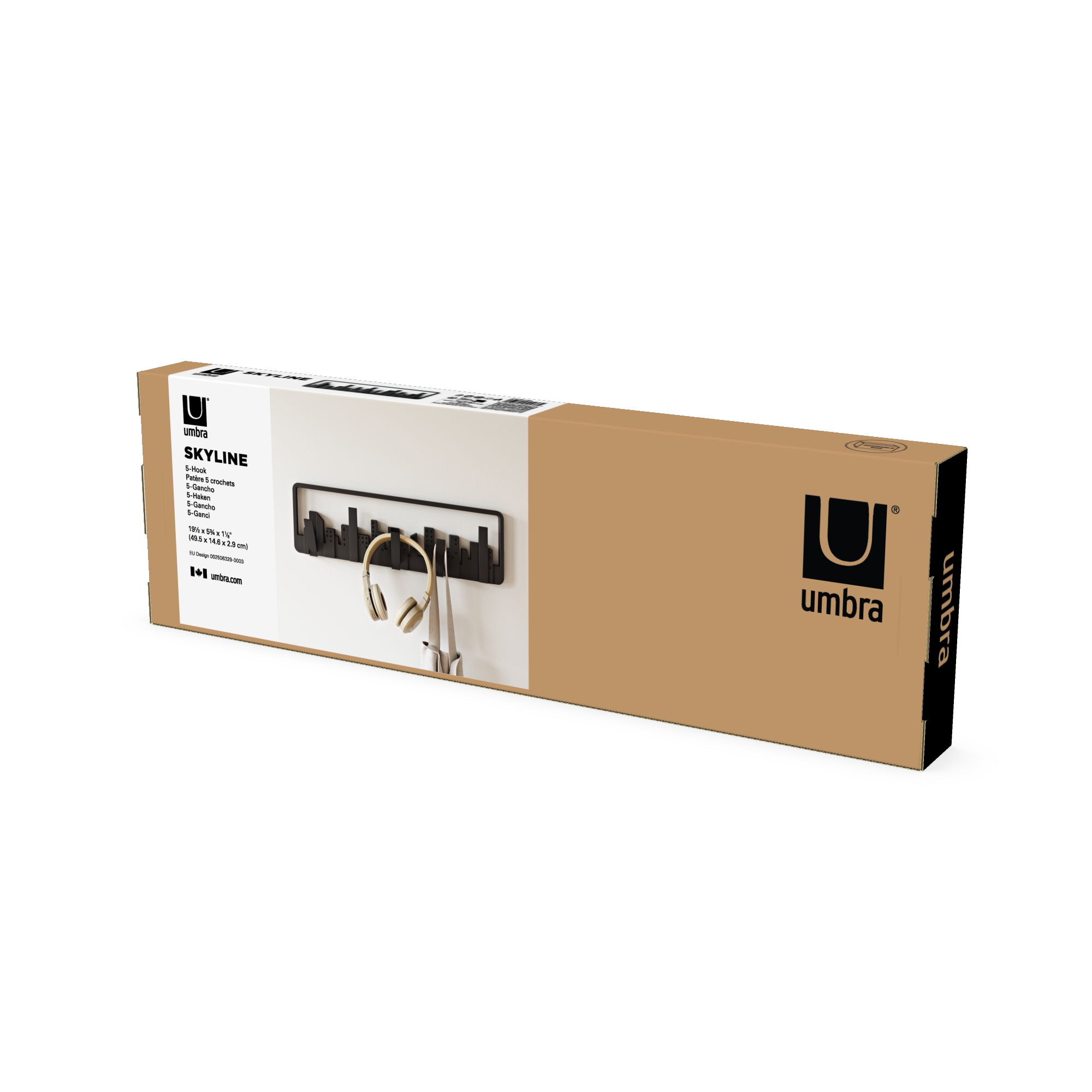PXUB: Umbra SKYLINE MULTI HOOK BLACK