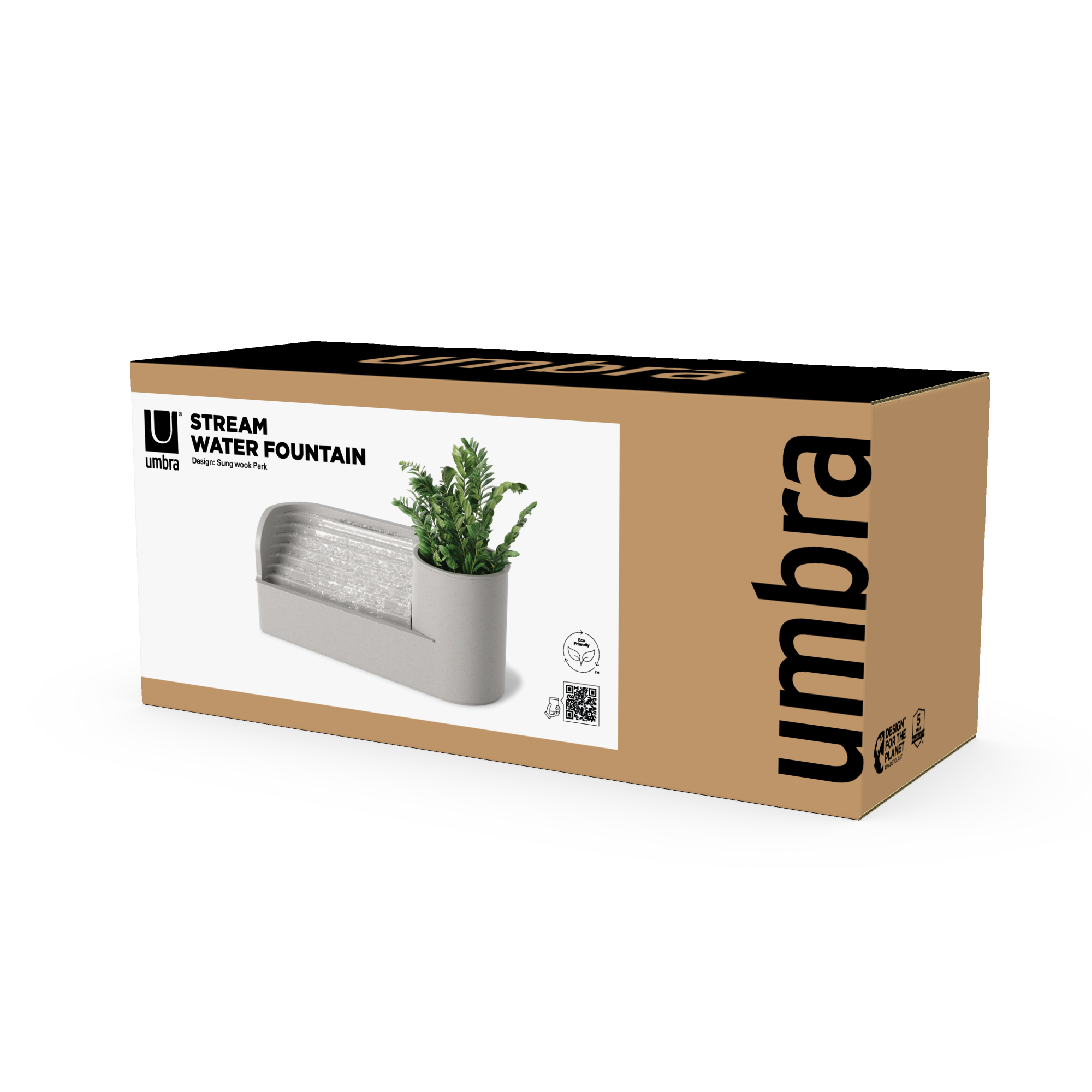 PXUB : Umbra STREAM WATER FOUNTAIN l GREY l
