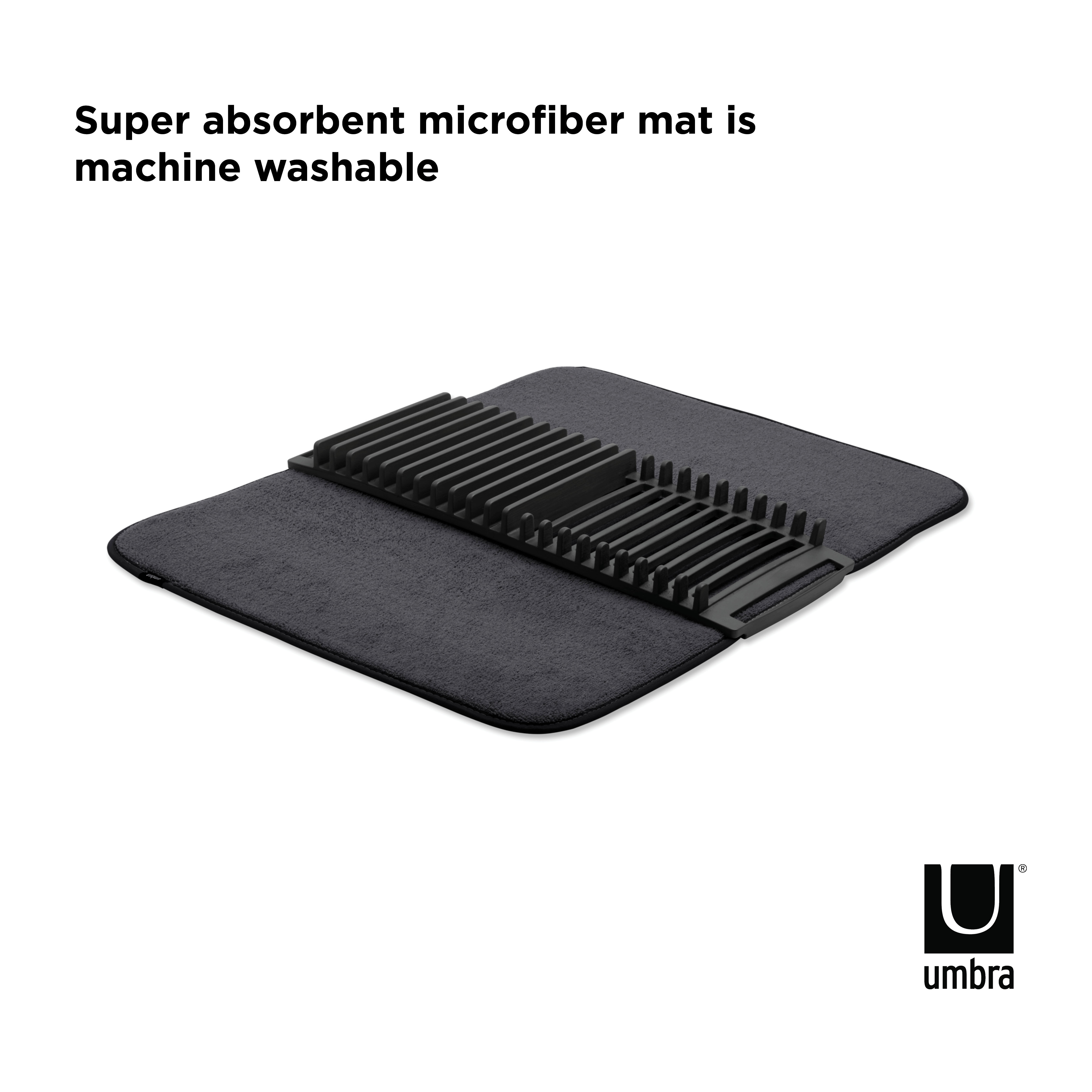 PXUB: Umbra UDRY DRYING RACK MAT BLACK
