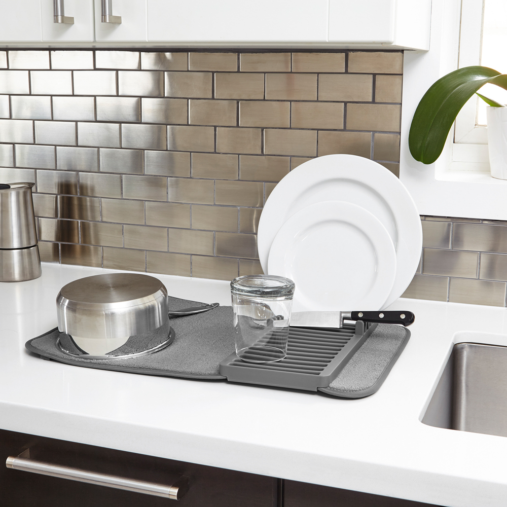 PXUB: Umbra UDRY MINI DRYING RK MAT CHARCOAL