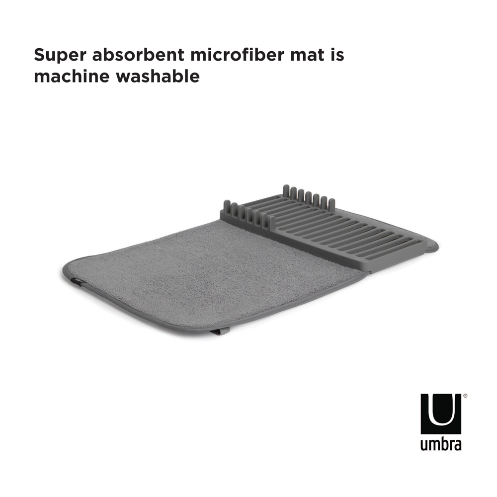 PXUB: Umbra UDRY MINI DRYING RK MAT CHARCOAL