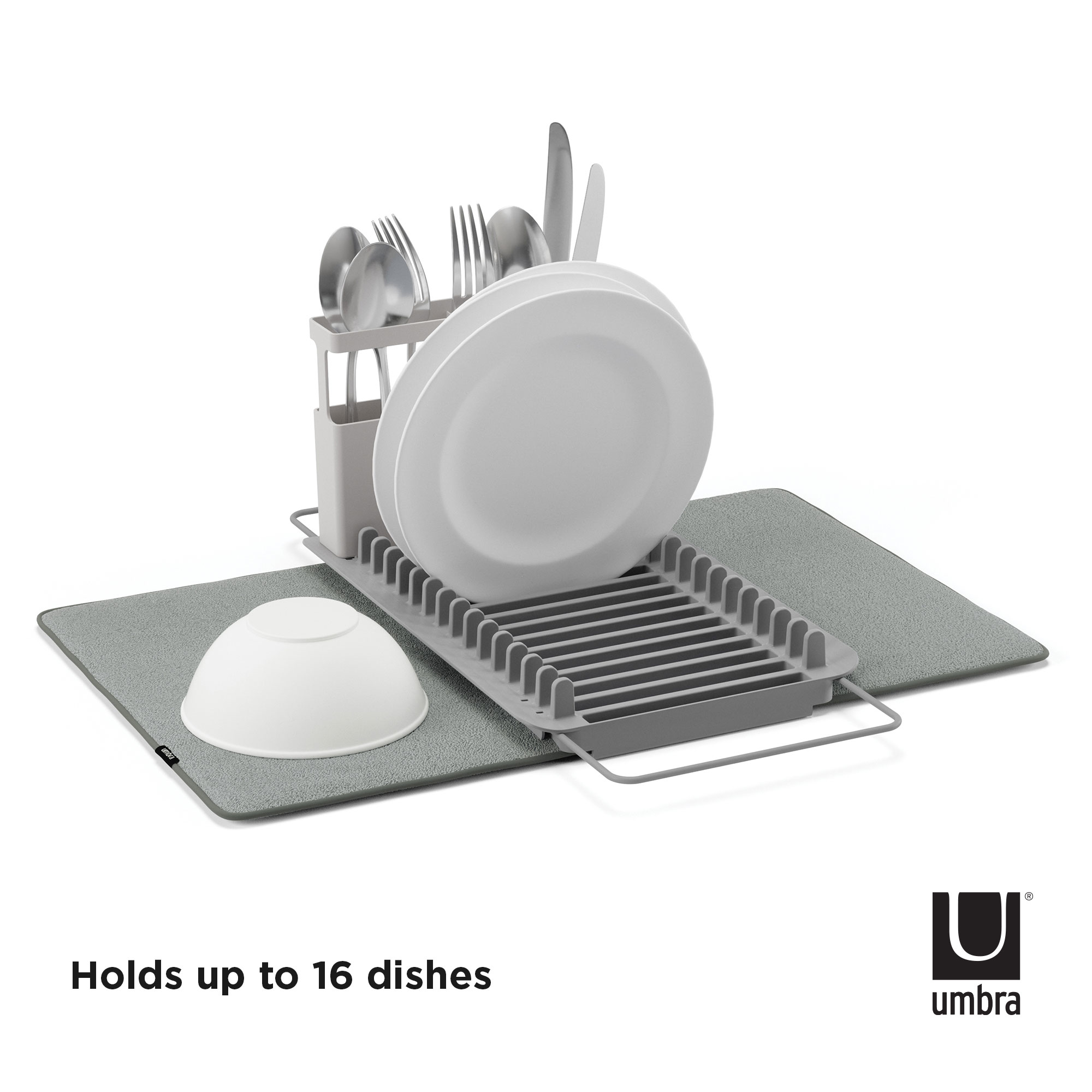 PXUB: Umbra UDRY OVER THE SINK CHARCOAL
