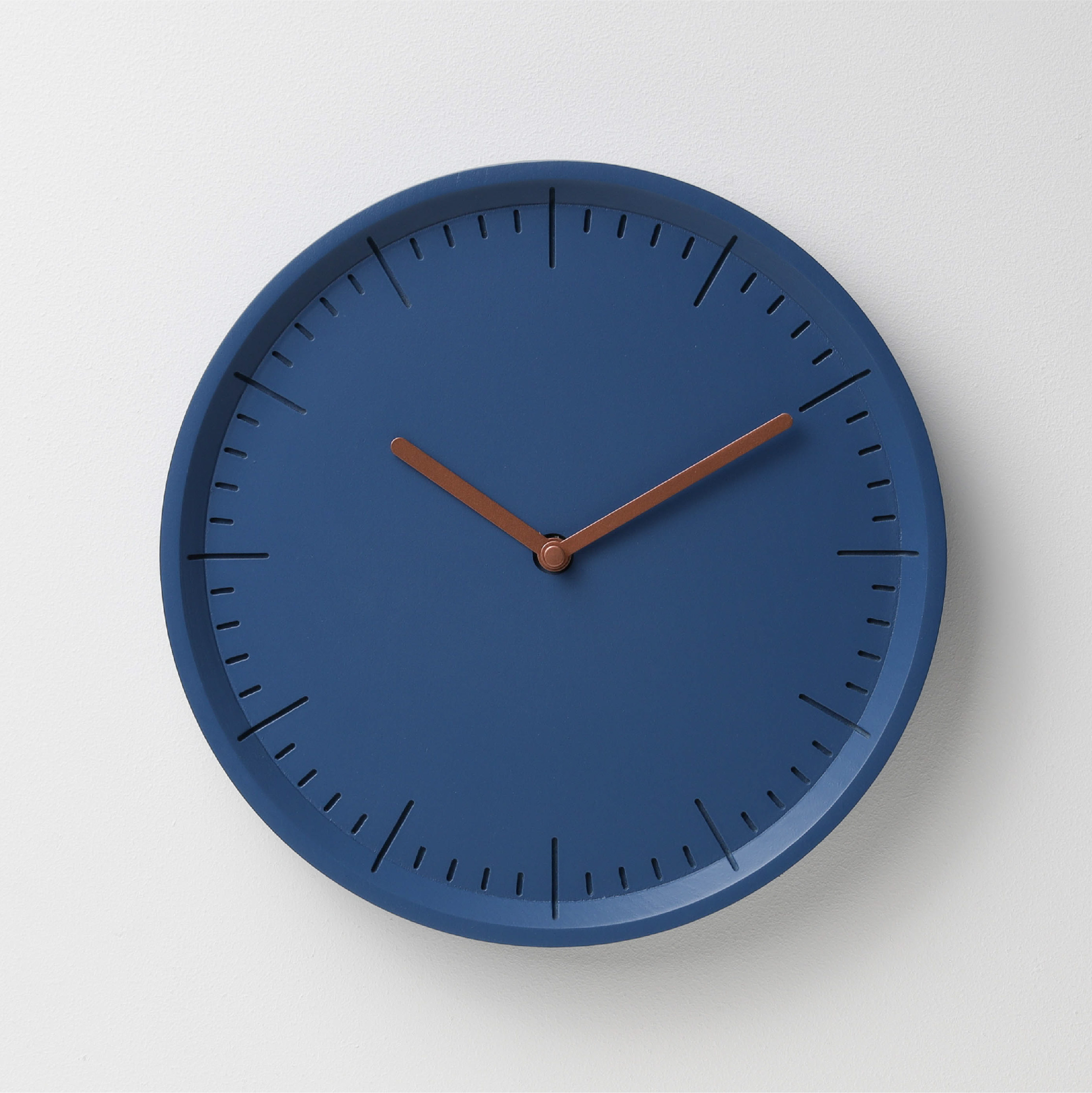 METER Midnight Blue | Copper H. wall clock