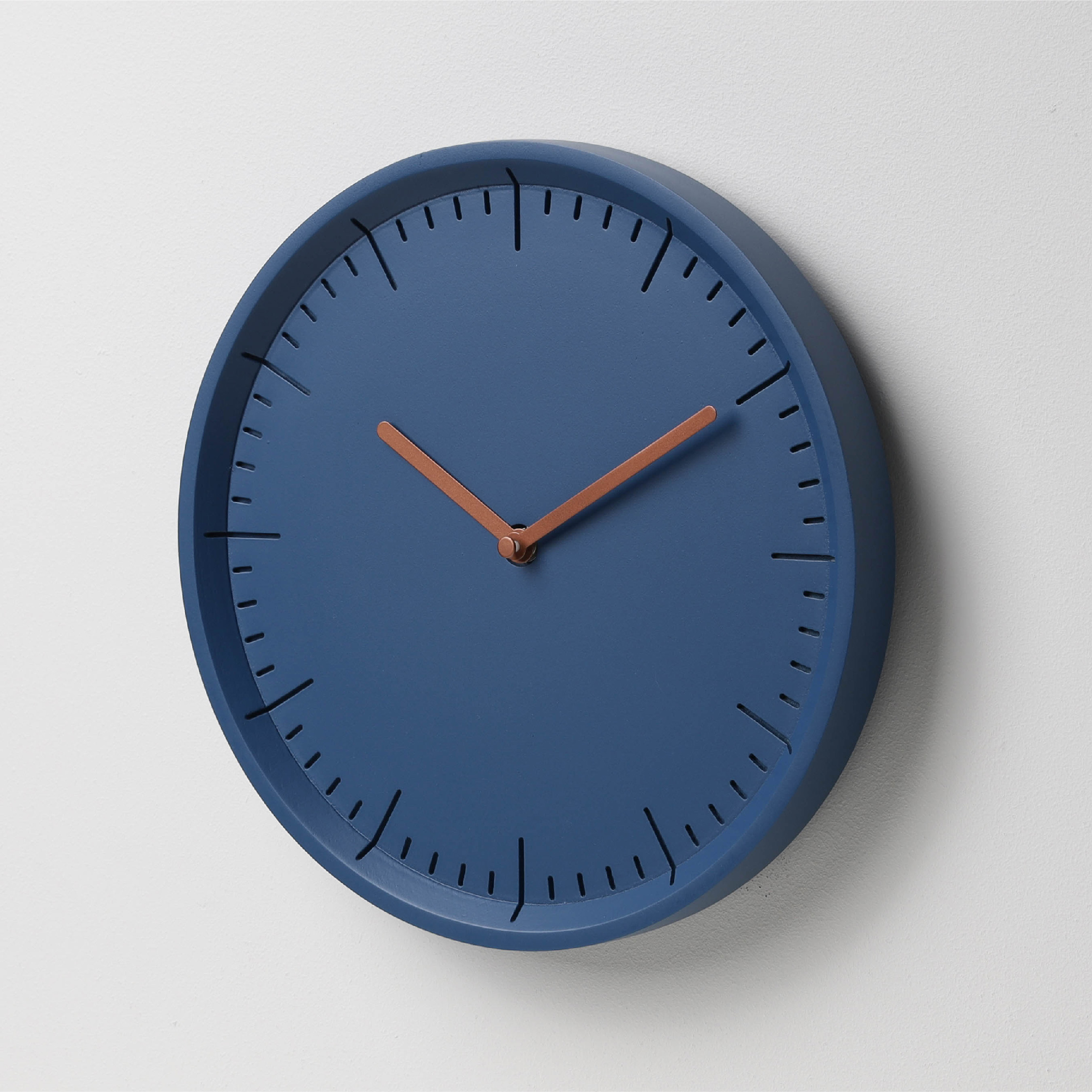 METER Midnight Blue | Copper H. wall clock