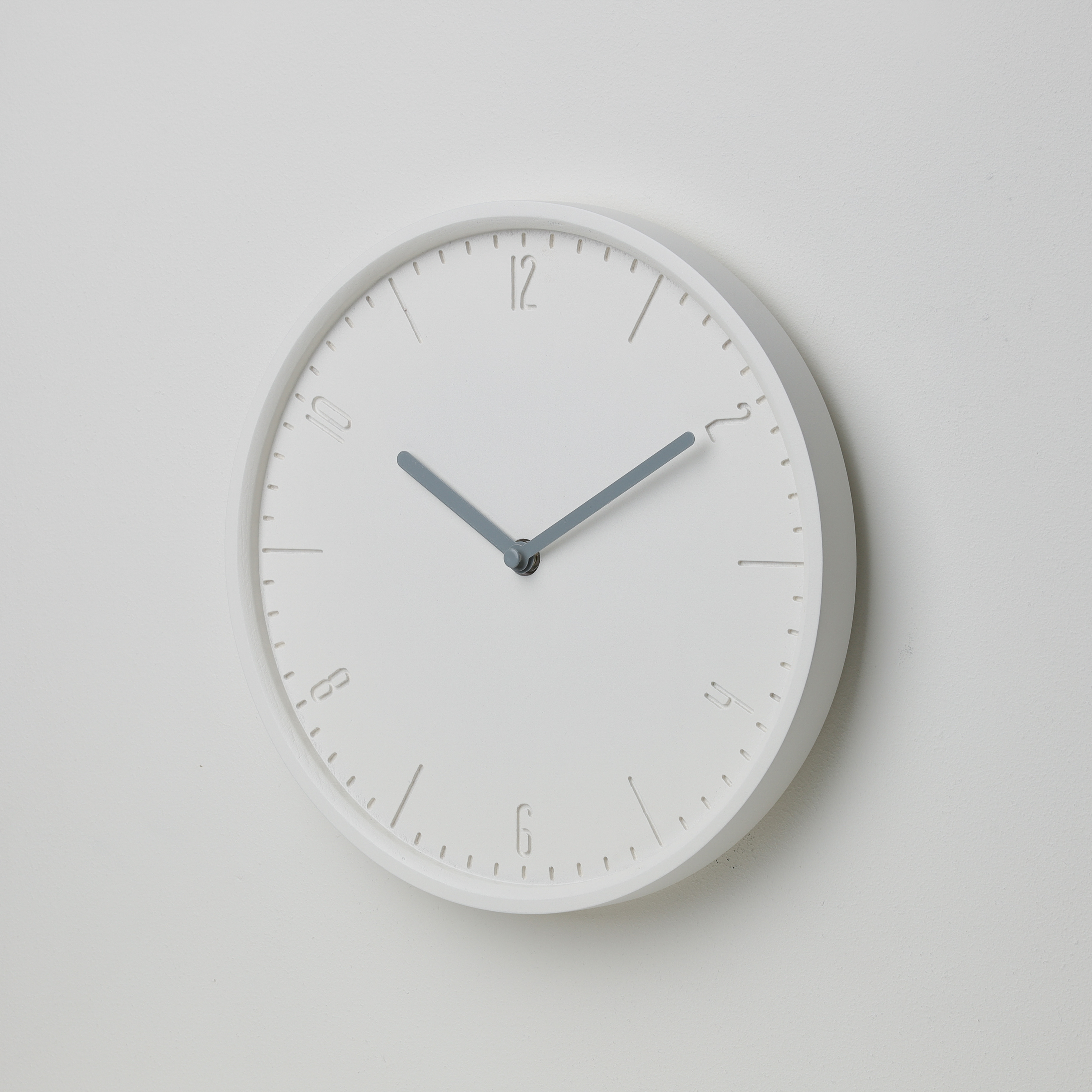COBY-W : White B. | Copper H. wall clock